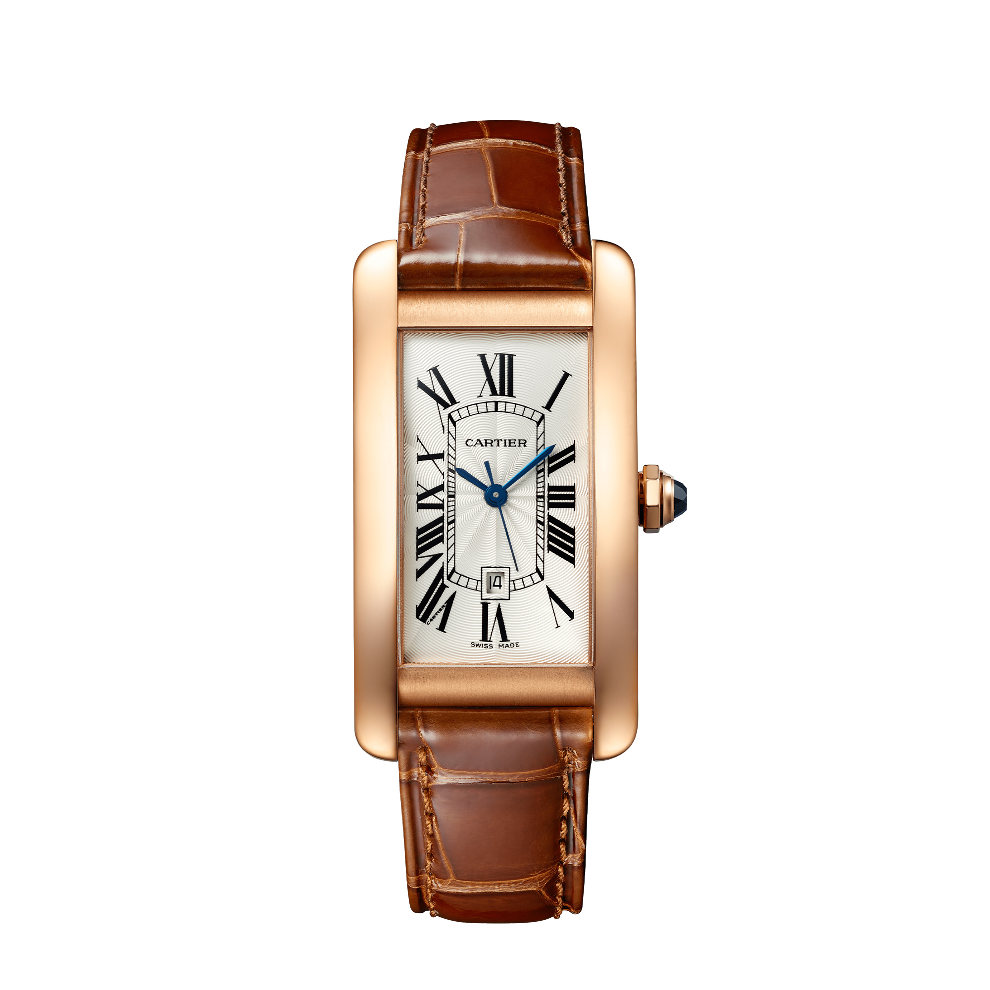 Tank AmÃ©ricaine Medium Model Quartz 41 X 22 mm Stainless Steel